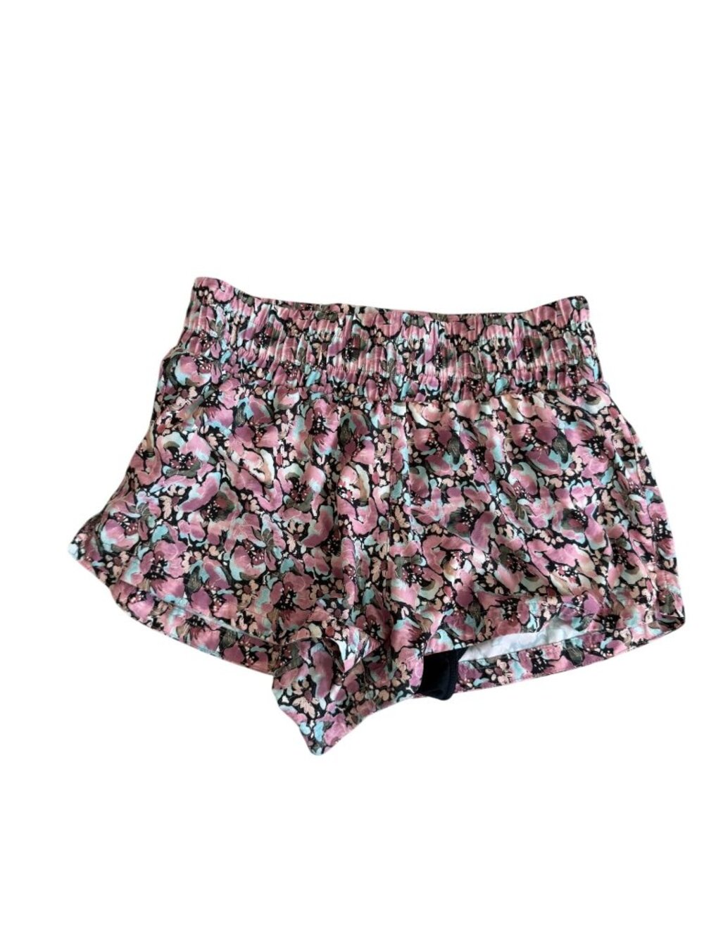 VARLEY Pink Floral Active Shorts Size XXS - Picture 4 of 7